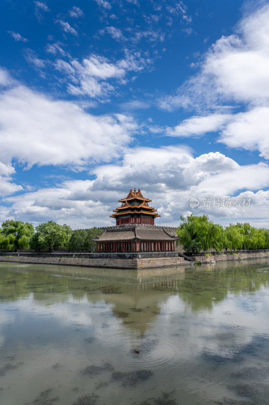 北京故宫角楼风景