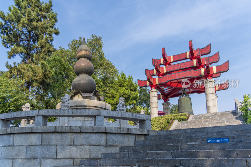 武汉武昌区黄鹤楼公园风景