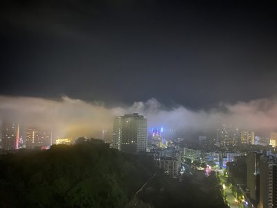 梧州夜景云海