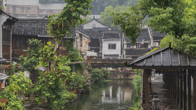 绍兴书圣故里风景