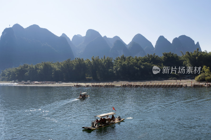 桂林阳朔漓江山水风光