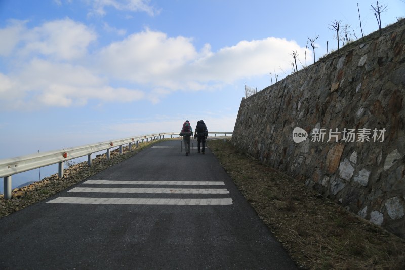 登山 徒步 远足