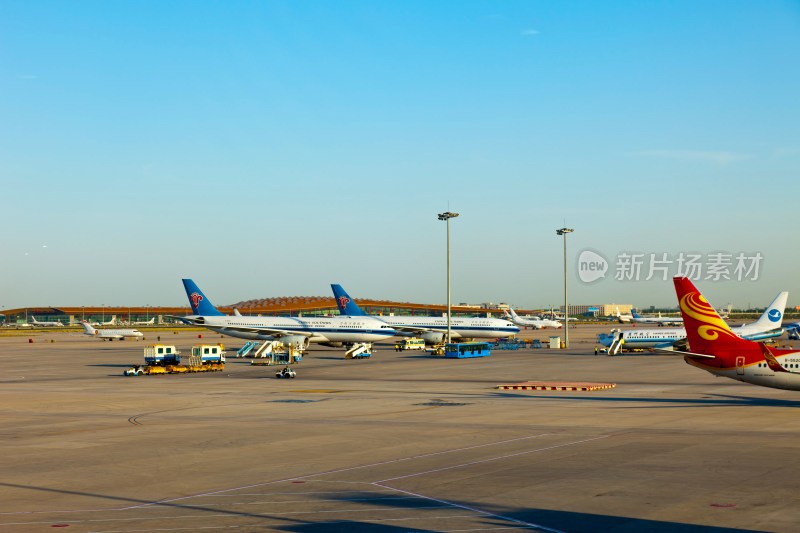 北京首都机场T3停机坪