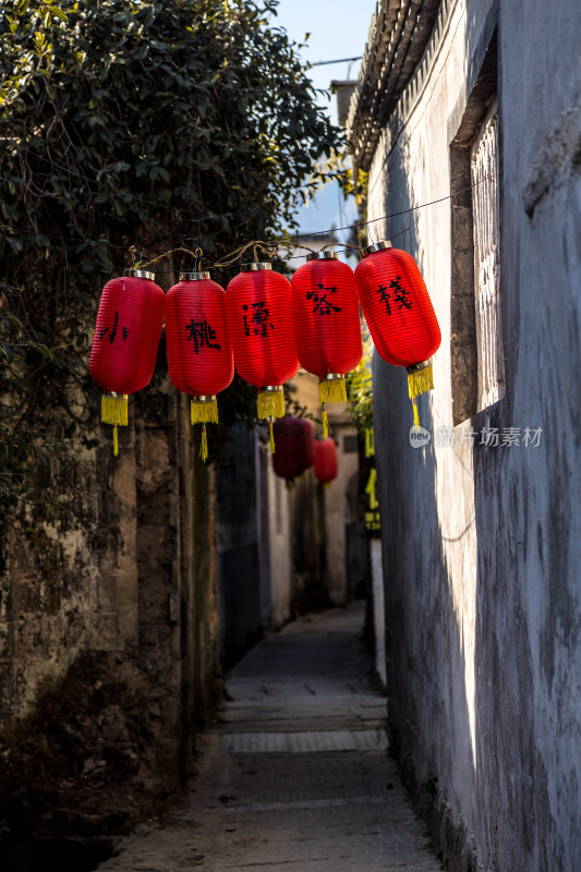 秋天的宏村