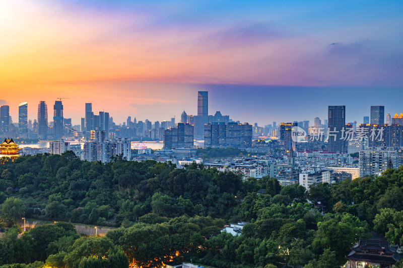 武汉黄鹤楼夜景