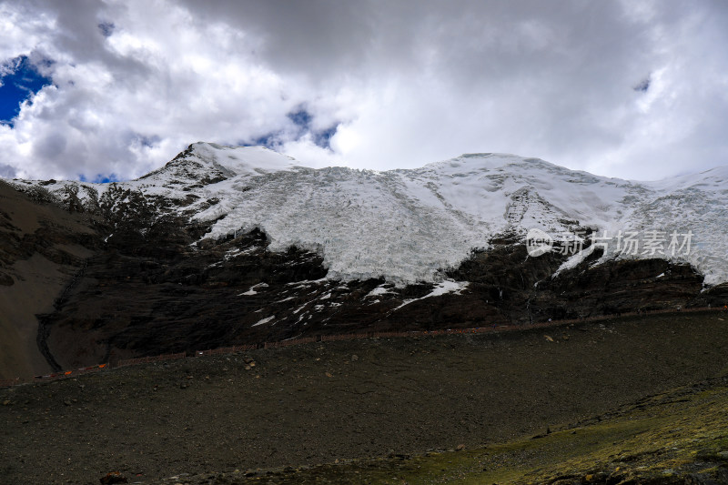 高原雪山冰川天气环境