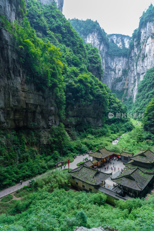 重庆武隆天坑天生三桥