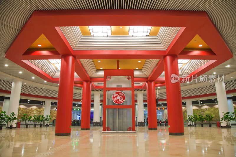北京市地铁15号线顺义站大厅