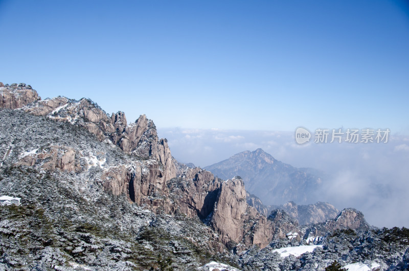 冬季黄山风光