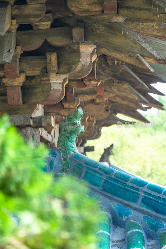 山西晋祠古建筑