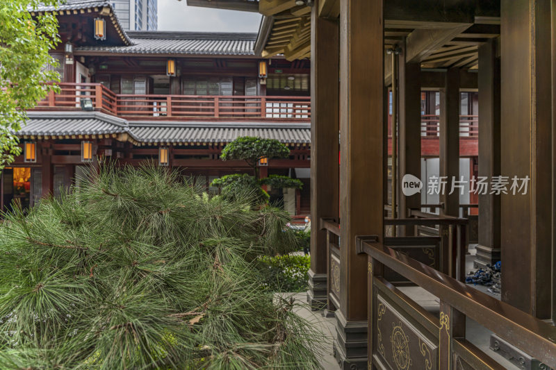 杭州拱墅区香积寺古建筑