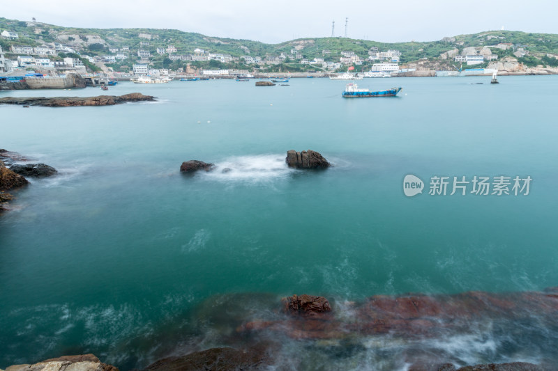 庙子湖岛的海湾