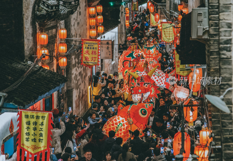 安徽省黄山市歙县瞻淇鱼灯