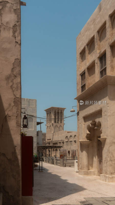 阿拉伯风格街道建筑景观