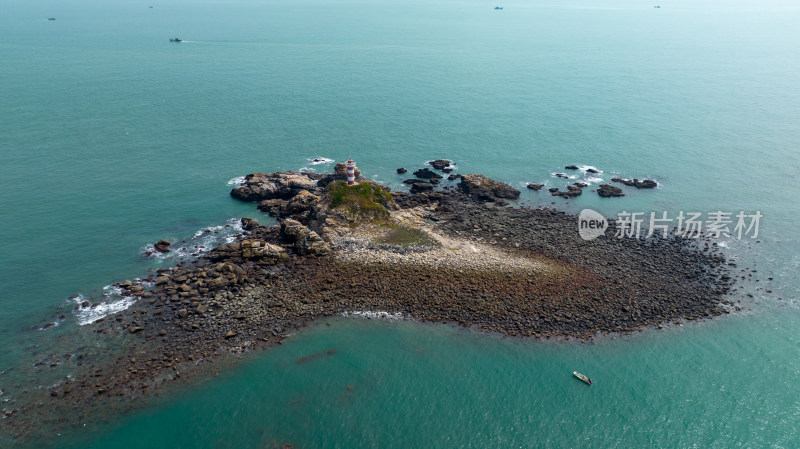 航拍海边风光