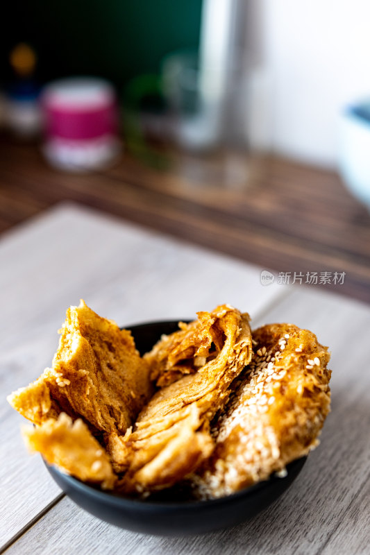 老北京麻酱饼小吃