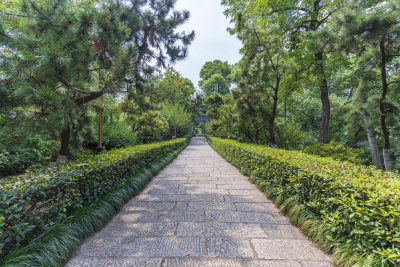 武汉武昌区黄鹤楼公园风景