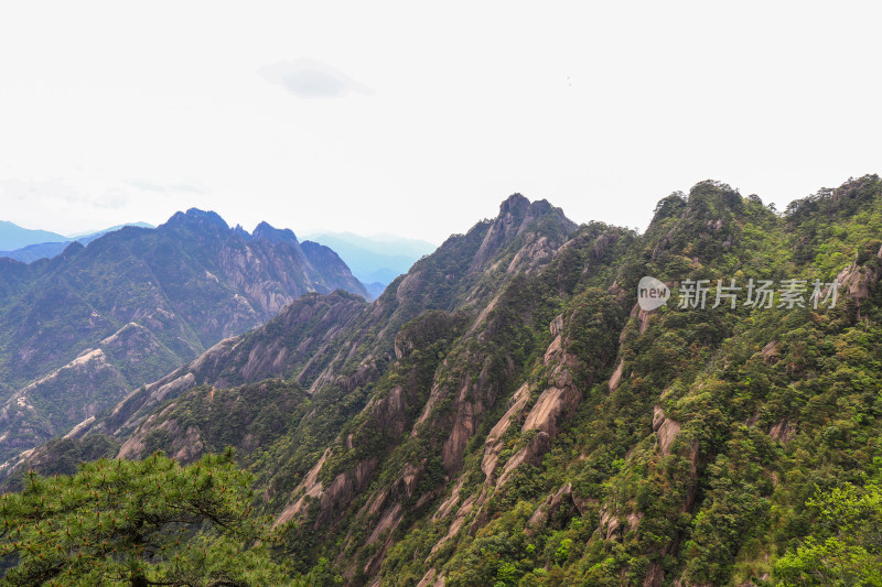 黄山登高自然风光