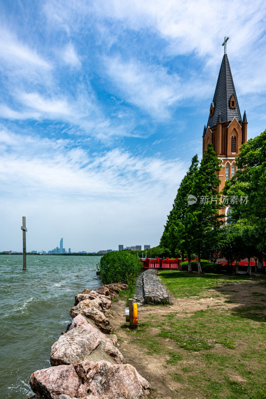 苏州独墅湖景区景观