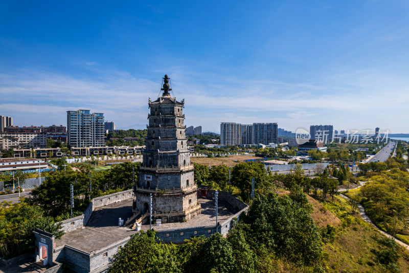 湖南衡阳来雁塔航拍风光