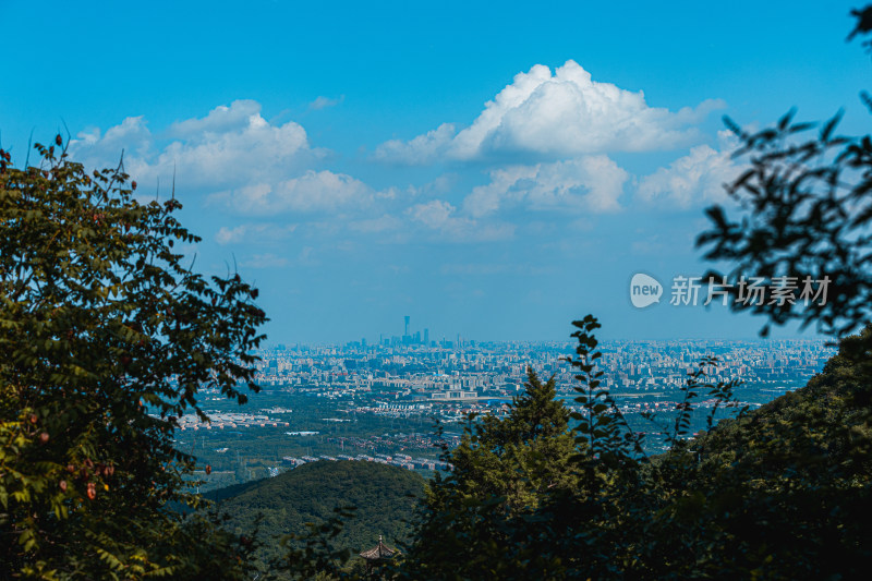 北京香山公园自然风景