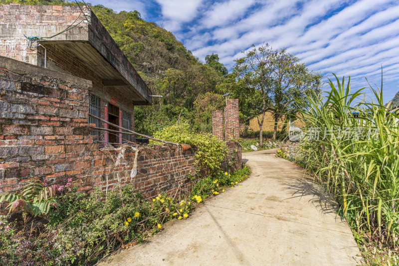 广西柳州市柳城县妙景屯农村建筑