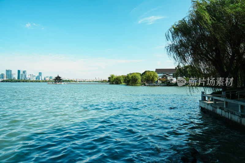 李公堤金鸡湖环湖步道