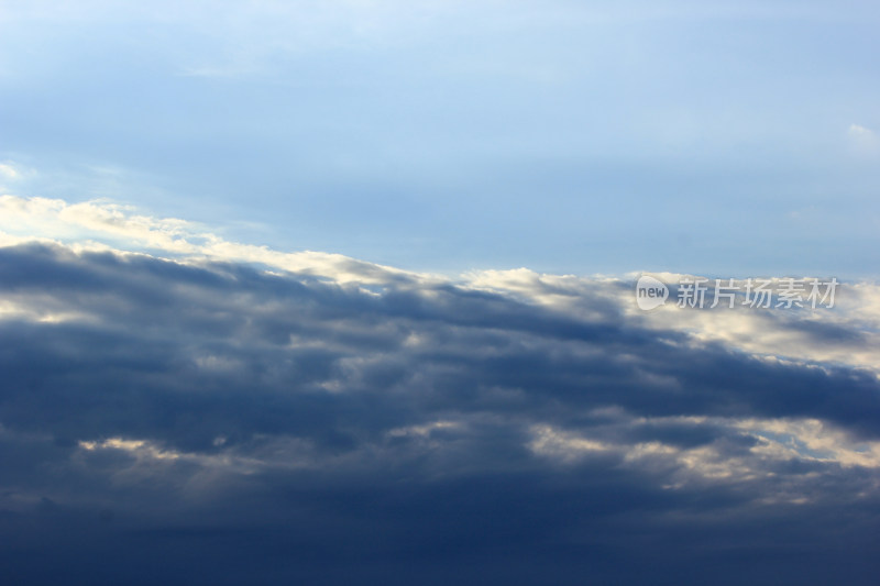 蓝天白云天空云景