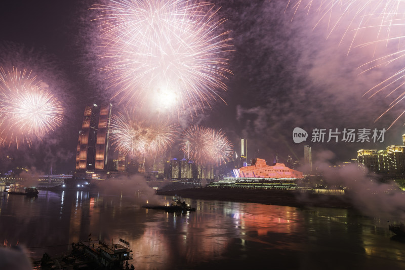 重庆2023年春节新年烟花
