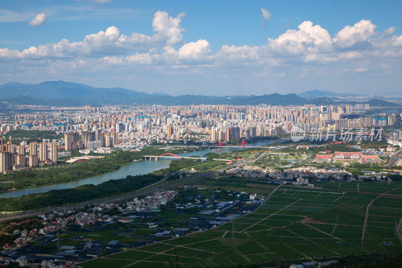 漳州风光航拍全景