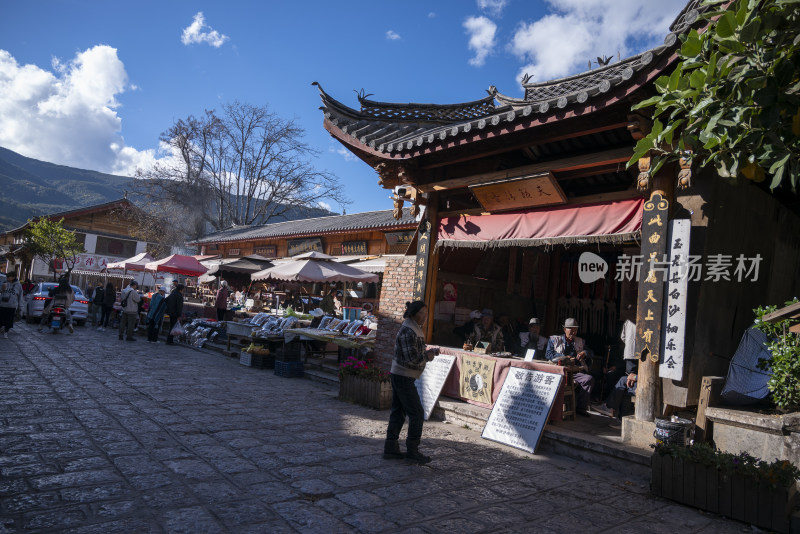 丽江的寺庙建筑