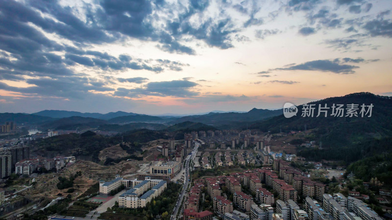 祖国壮丽山河丘陵山川航拍