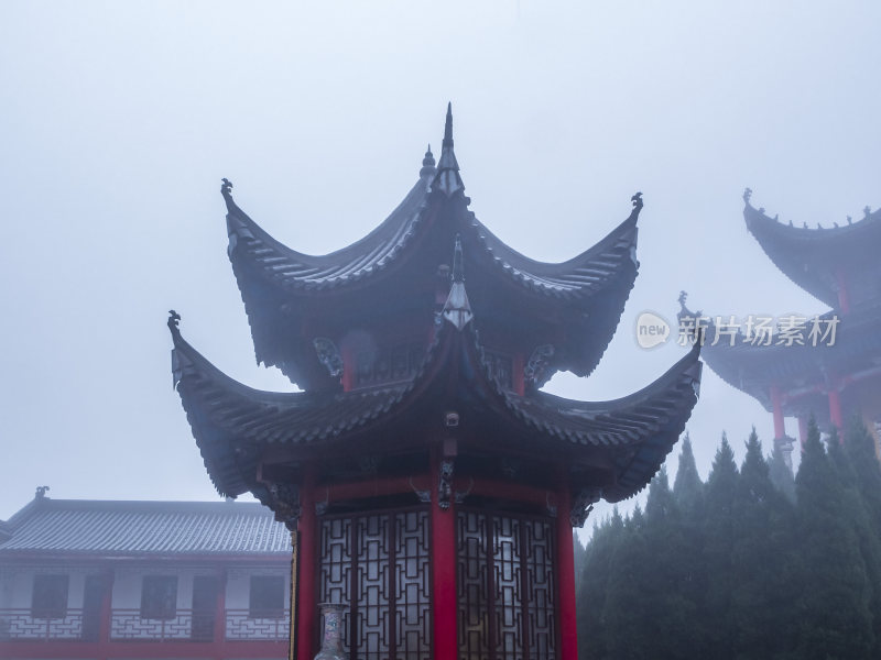 安徽九华山地藏禅寺建筑