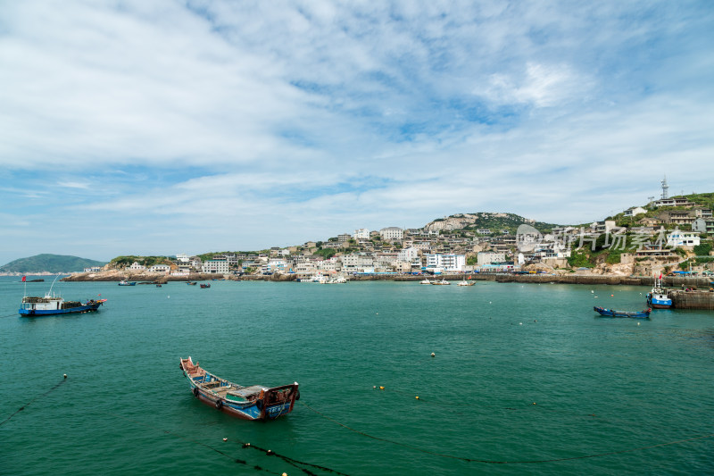 庙子湖岛的海湾