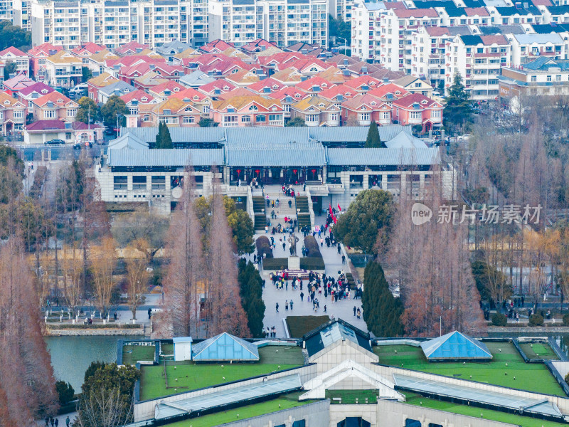 淮安市周恩来纪念馆航拍