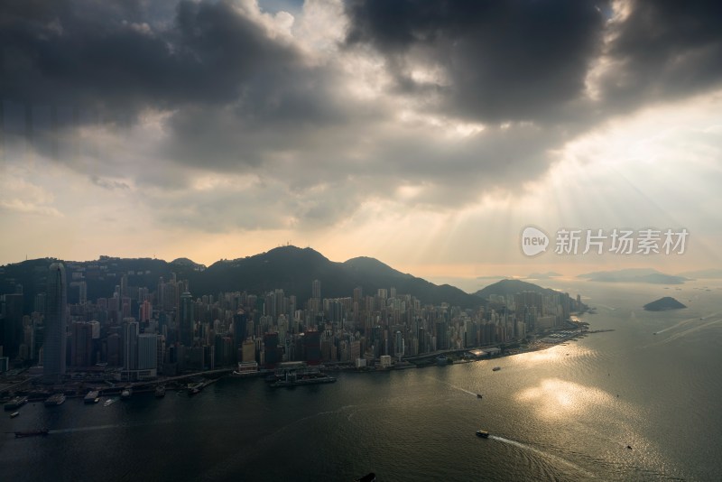 高视角看香港城市景观