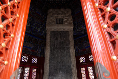 北京万寿寺的御碑亭和石碑-DSC_6864