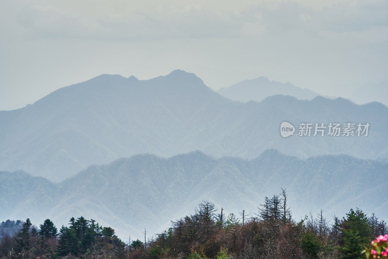 神秘的原始神农架林区