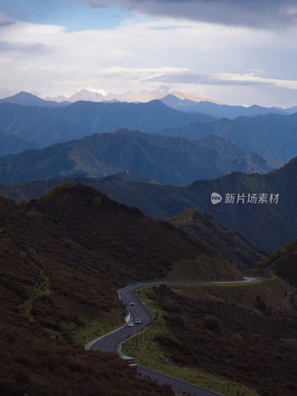 互助北山林场山间公路