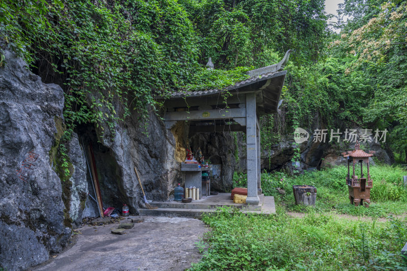 杭州凤凰山景区凤凰池风景