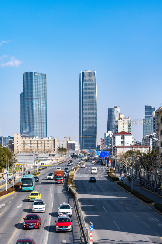 上海石龙路天桥城市建筑景观