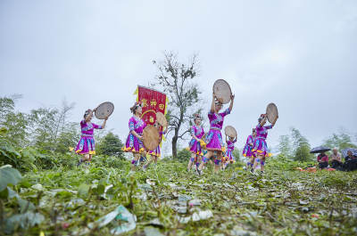 云和梯田开犁节现场