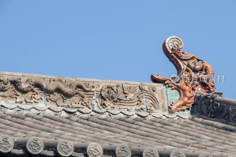 山西长治崇庆寺屋顶装饰