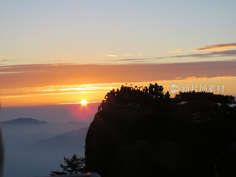 中国安徽黄山旅游风光