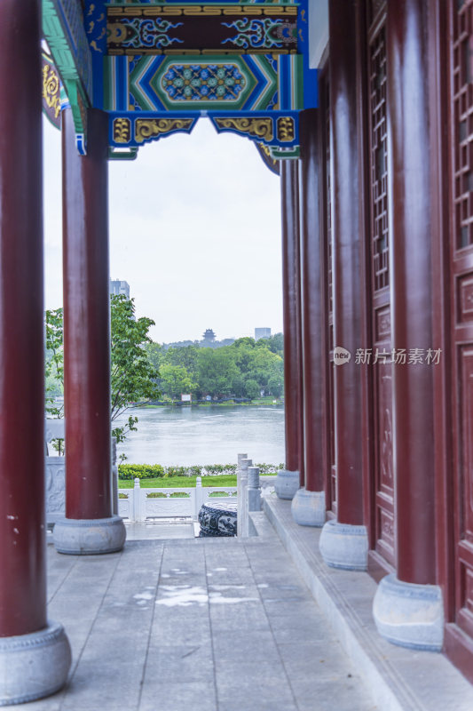 武汉武昌区紫阳公园风景