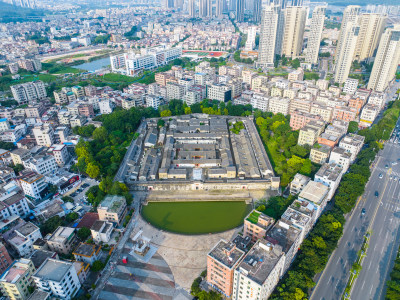 深圳坪山区大万世居古建筑群