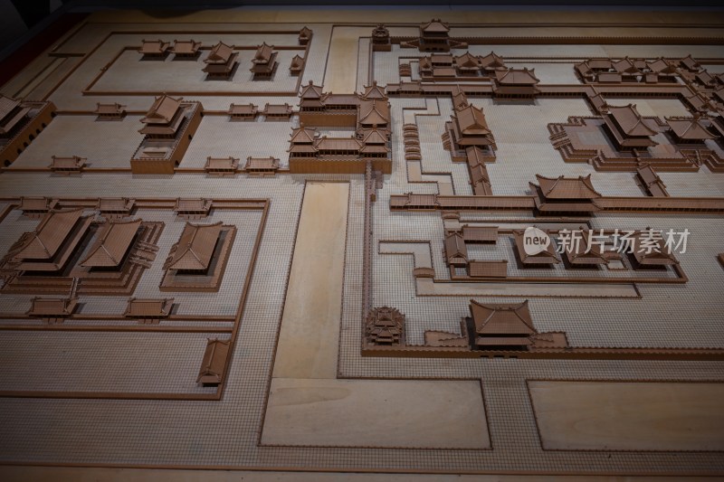 古建筑模型全景展示