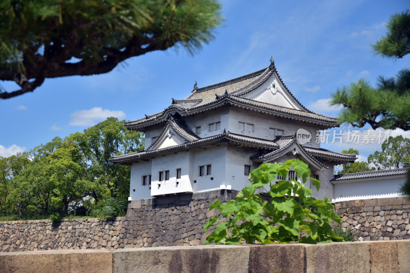 大阪城公园一景