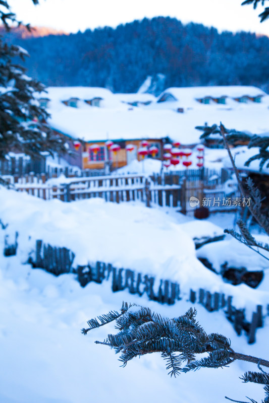 黑龙江 双峰林场 雪乡