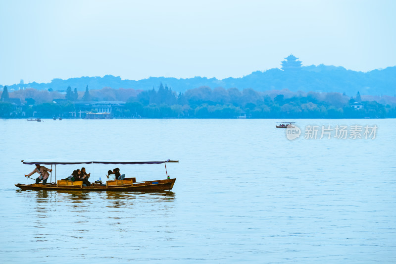 浙江杭州西湖风景名胜区秋景